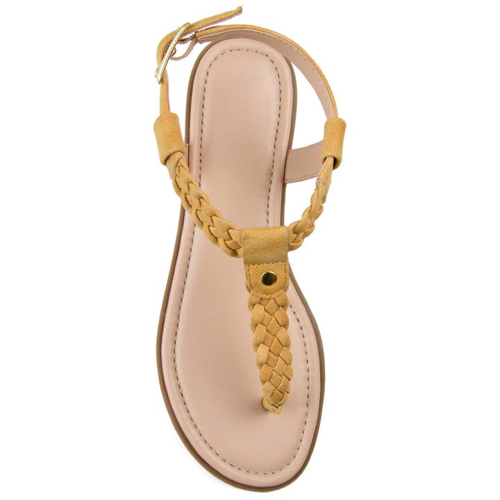 Journee - Wholesale Sandals - Women's - Genevive T-Strap Sandals In Faux Leather7