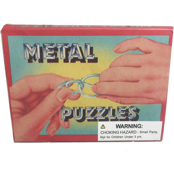 VINTAGE METAL PUZZLES for wholesale by Perisphere & Trylon