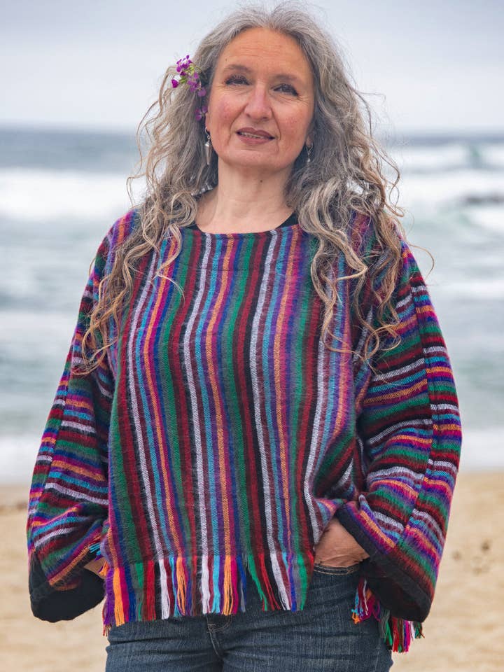 Zig Zag Asian Collection - Wholesale Blouse - Women's - Brushed Woven Box Top5