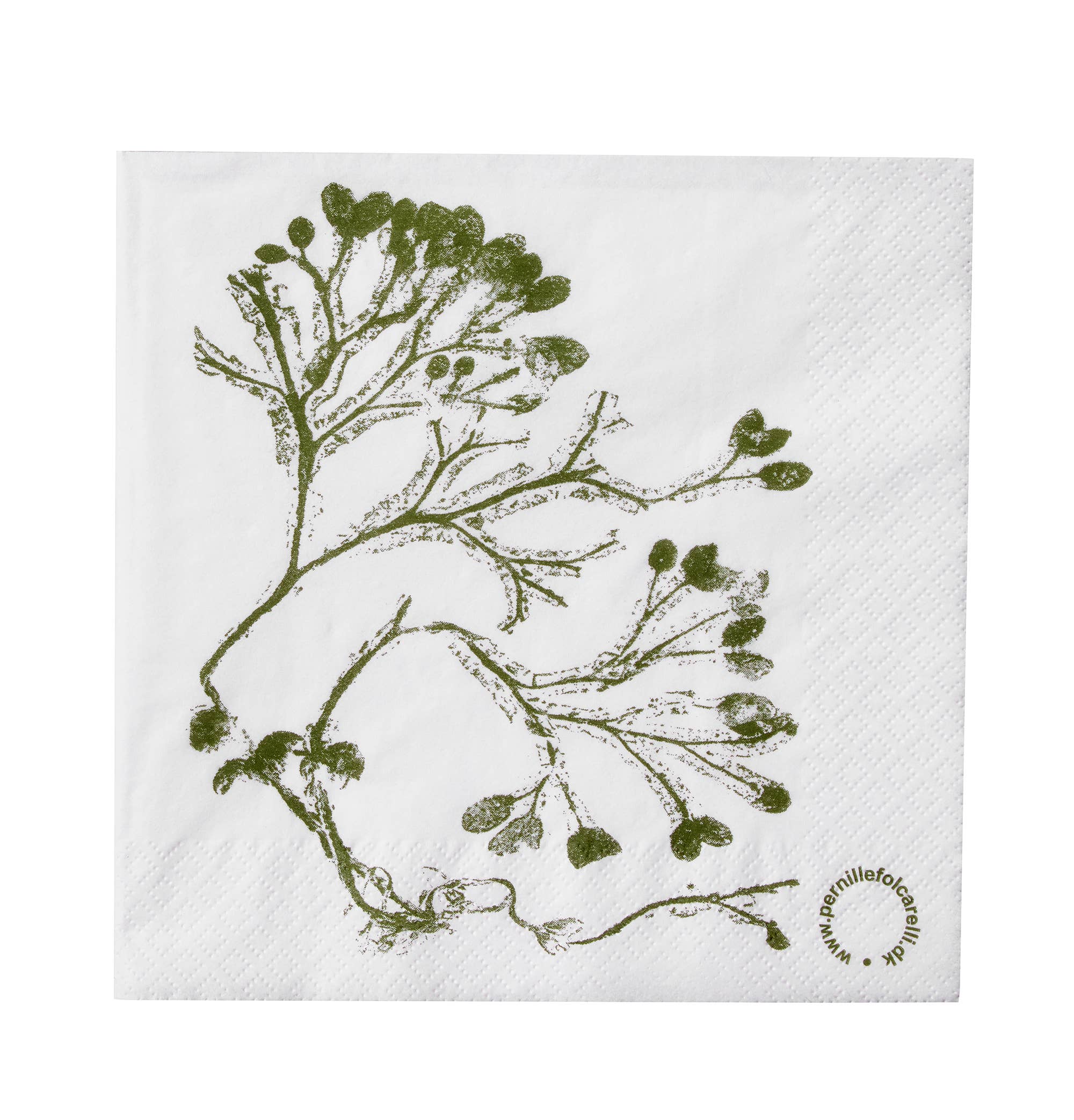 PERNILLE FOLCARELLI - Vendita all'ingrosso Tovagliolo monouso - Tovaglioli da tavola verde alga1