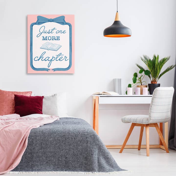 Stupell Industries - Wholesale Wall Sign - Chic Just One More Chapter - Unframed Wall Art4