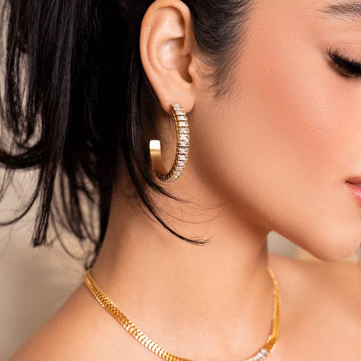 Jewels by Sunaina - Wholesale Hoop Earrings - CLARE Hoops2