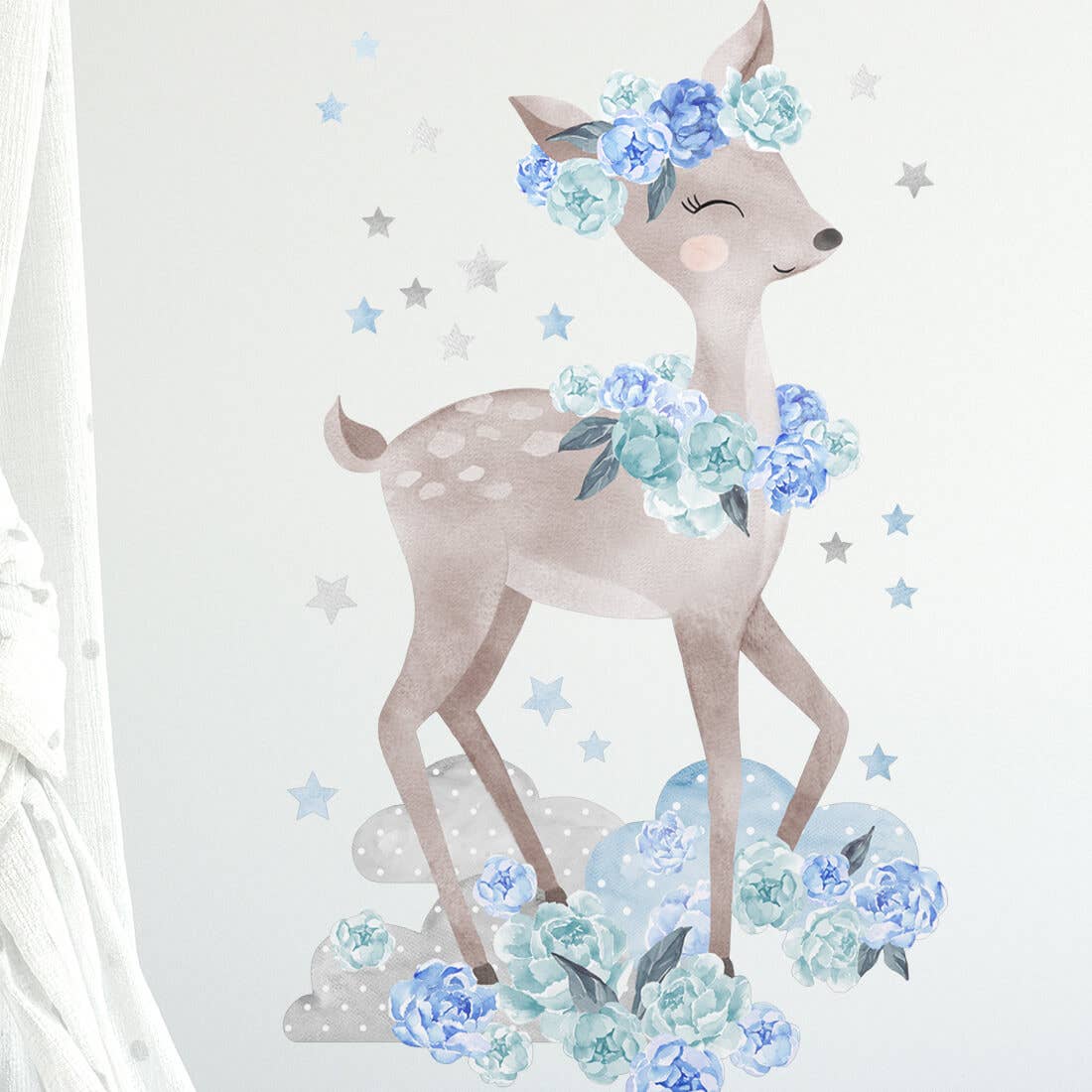 Pastelowe Love - wall sticker & wallpaper co. – wholesale Wall decal/stickers – Wall Sticker | Roe Blue2