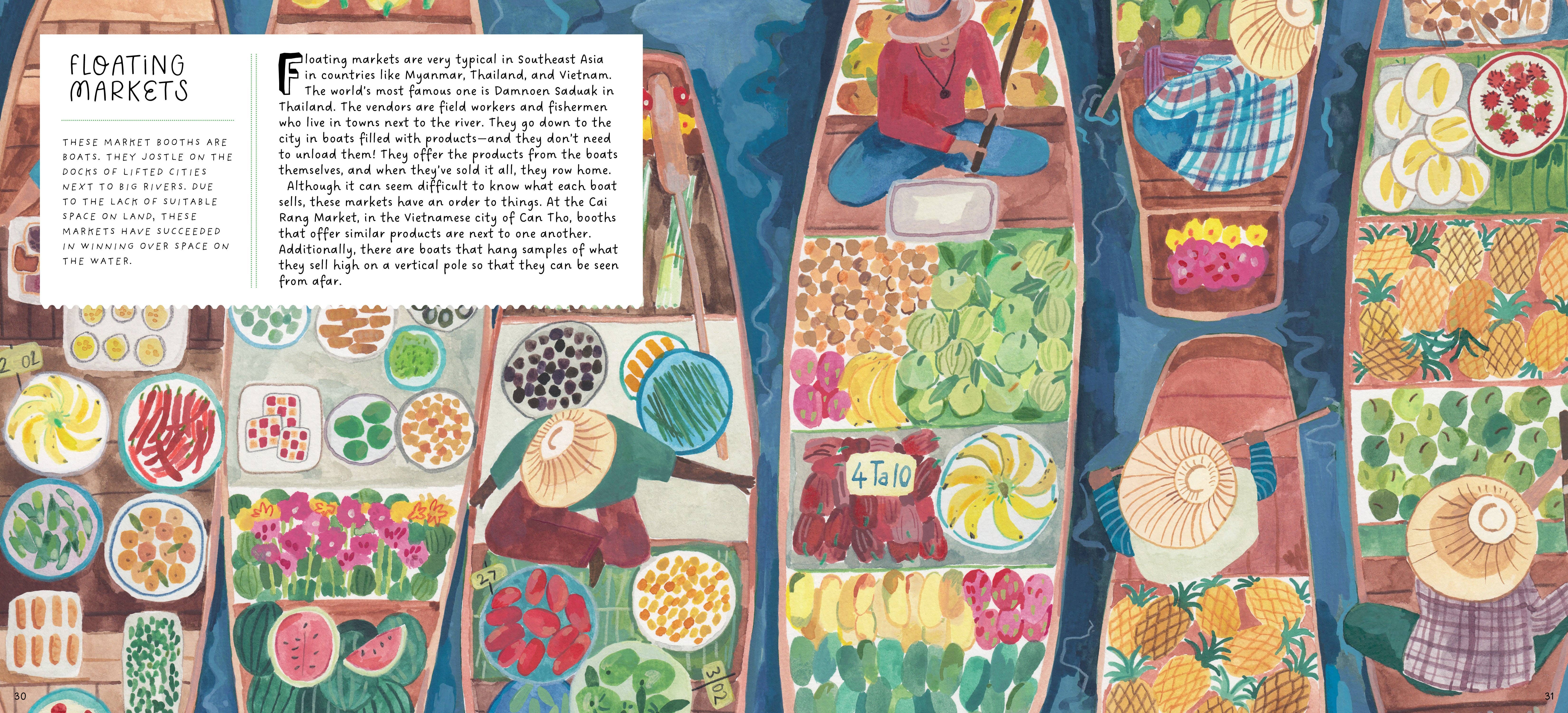 Bushel & Peck Books - Wholesale Preschool Book (3-5) - Markets: A World to Discover14