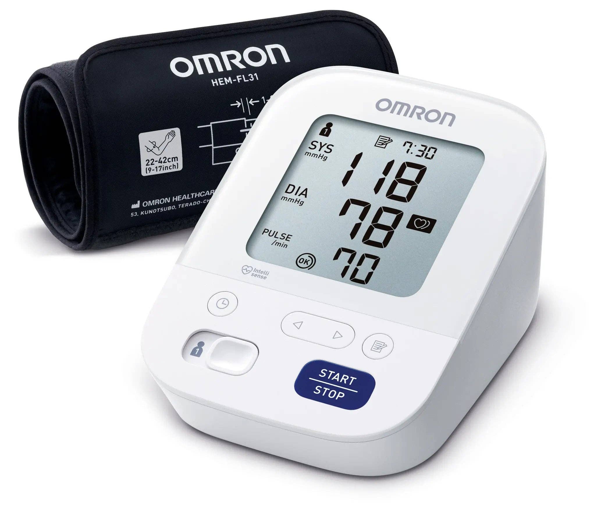 My Podologie – wholesale Electronic skincare device – Omron Arm Blood Pressure Monitor M3 Comfort V20