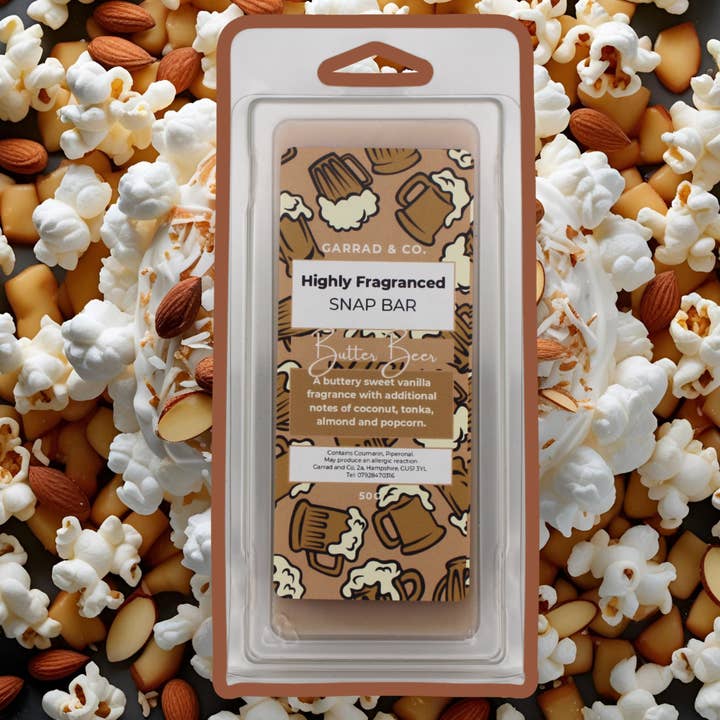 Butter Beer Snap Bar for wholesale by Garrad & Co