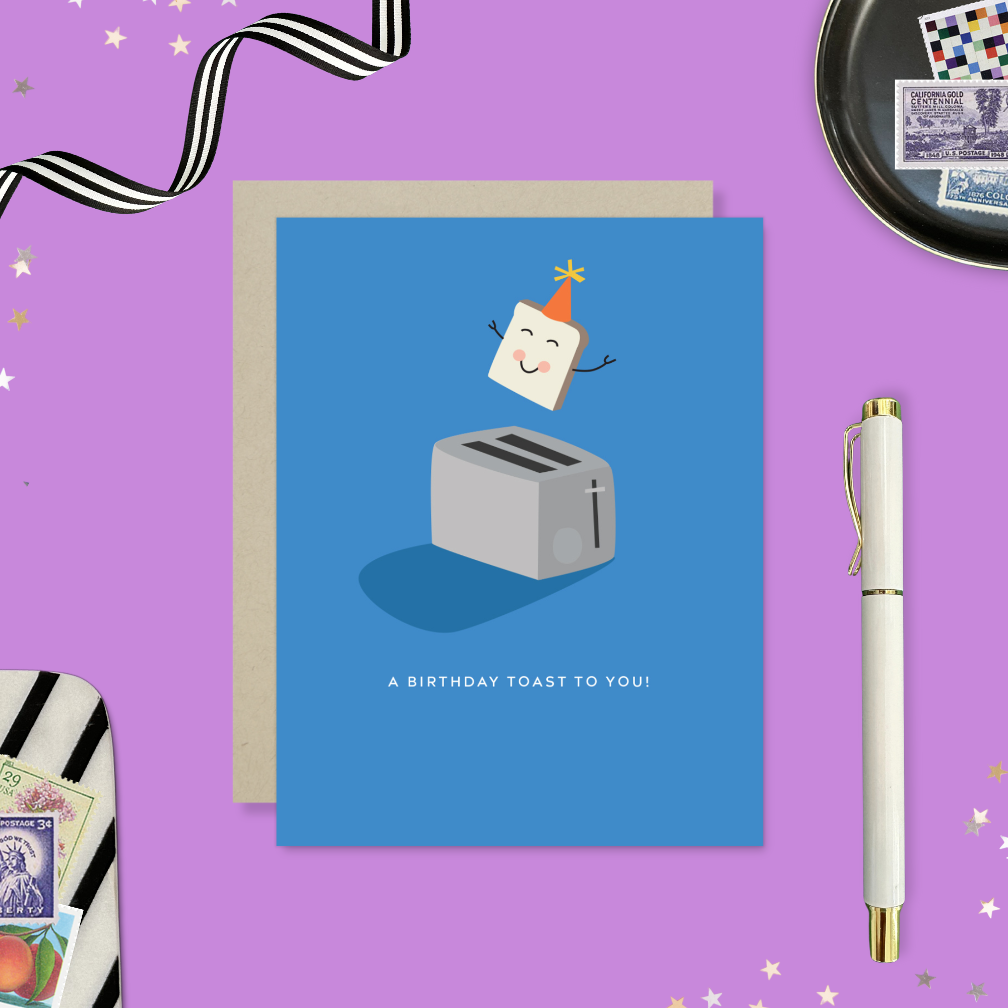 Barone and Co. – Großhandel Geburtstagskarten – Geburtstagskarte zum Geburtstag Toast2