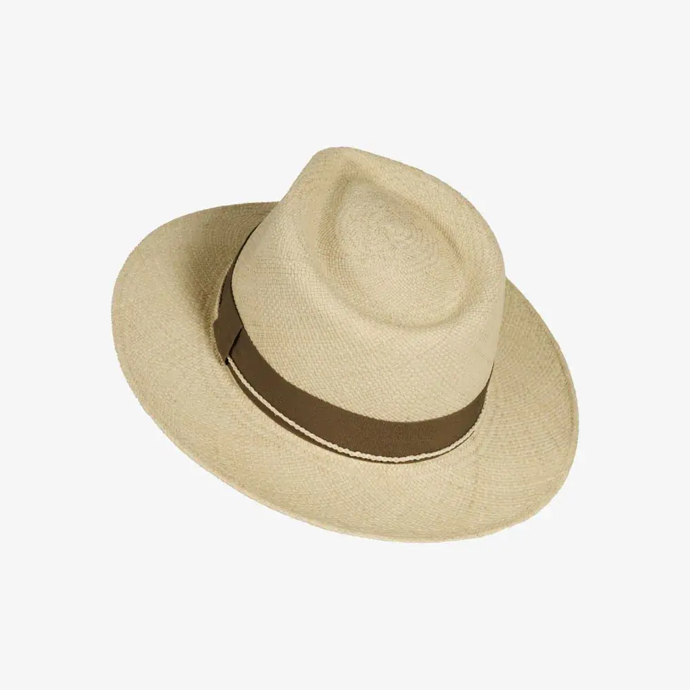 Naturale Autentico Cappello Panama Fedora - Stile Quito in vendita all'ingrosso su Faire5