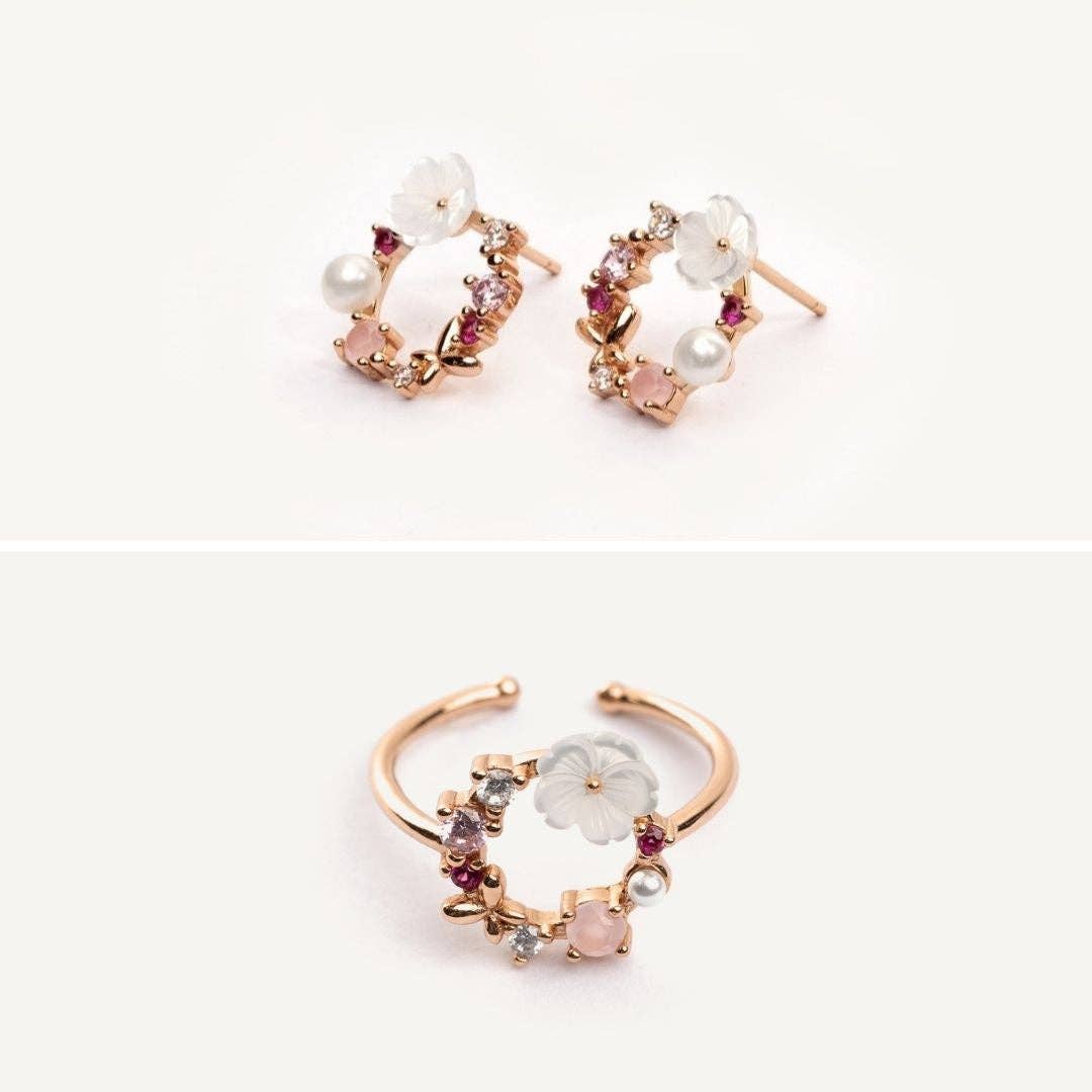 Les Joyaux d'Aure - Wholesale Dangle Earrings - Lila earrings9