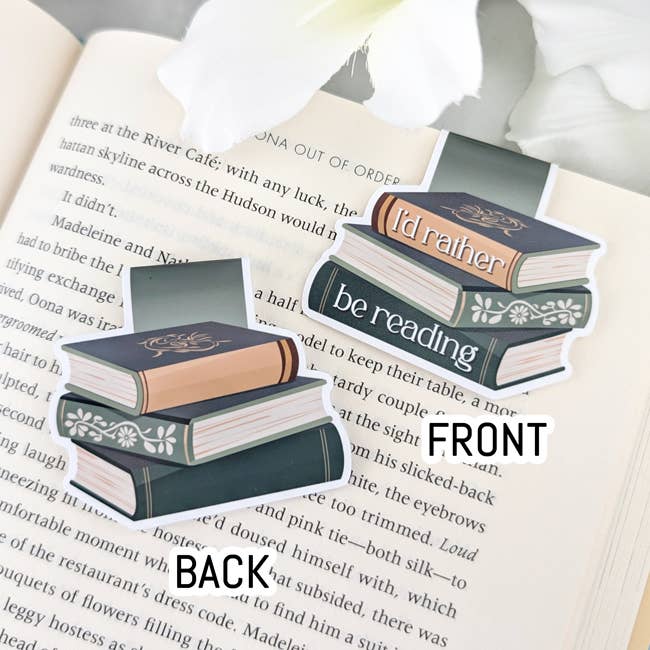 Aphrodite Bookclub - Wholesale Bookmark - Magnetic Bookmark - I'd Rather Be Reading - Bookish gift1