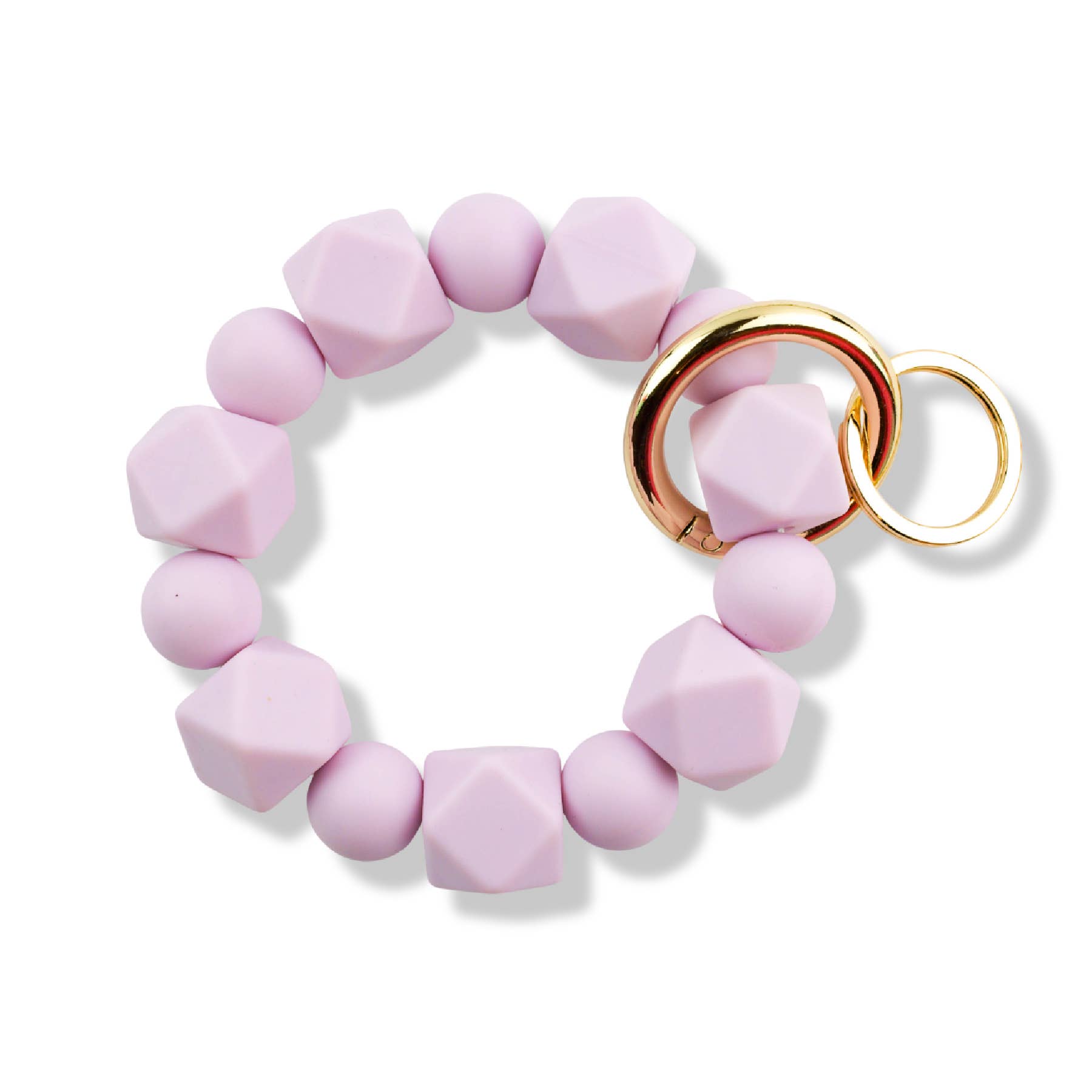 Cleary Lane – wholesale Keychain – Women's – Beaded Wristlet Keychain Hexagon Silicone16