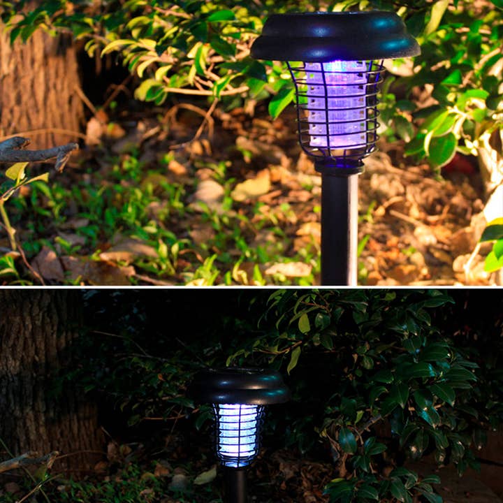 Infinite Basics - Wholesale Outdoor/Lawn Light - Solar LED Garden Light with Built-In Bug Zapper29