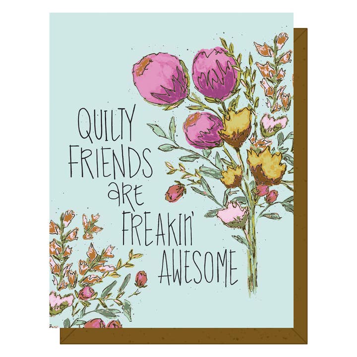 Quilty Friends - Gift Card for wholesale by Kati Cupcake