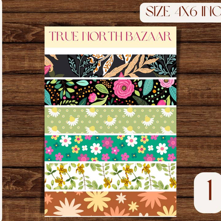 Sticker Sheet For Journal for wholesale by True North Bazaar