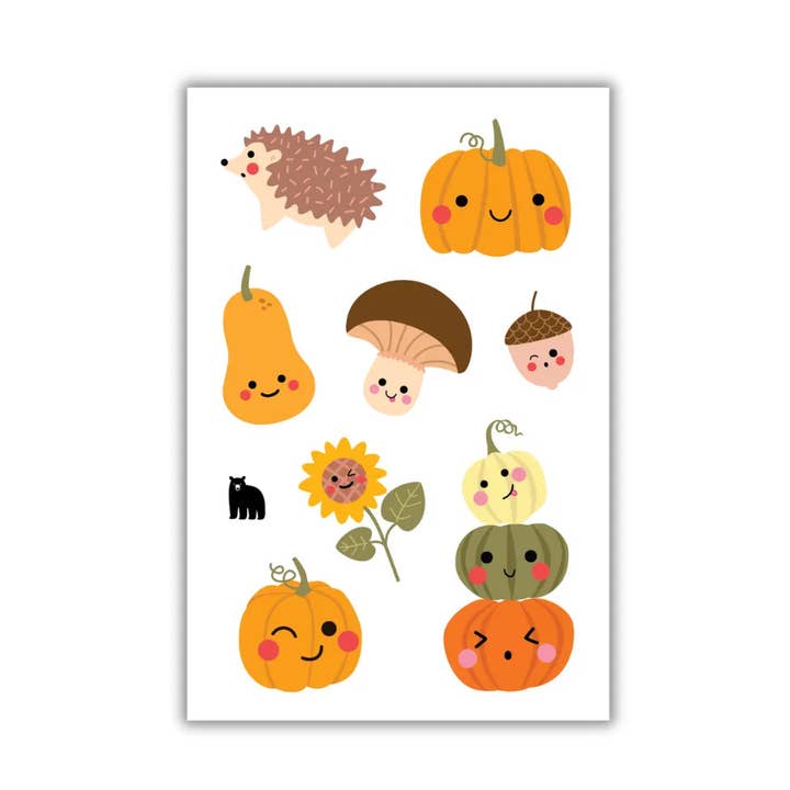 Citrouille Pour Parler pour la vente par Four Bears Sticker Club