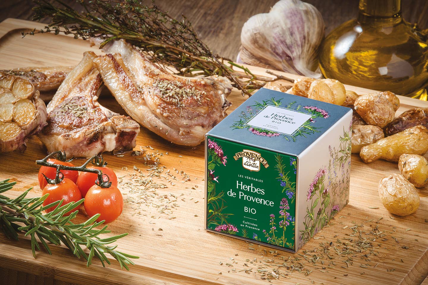 PROVENCE D'ANTAN - Wholesale Herbs - Organic Provence Herbs Cube* - 40g6