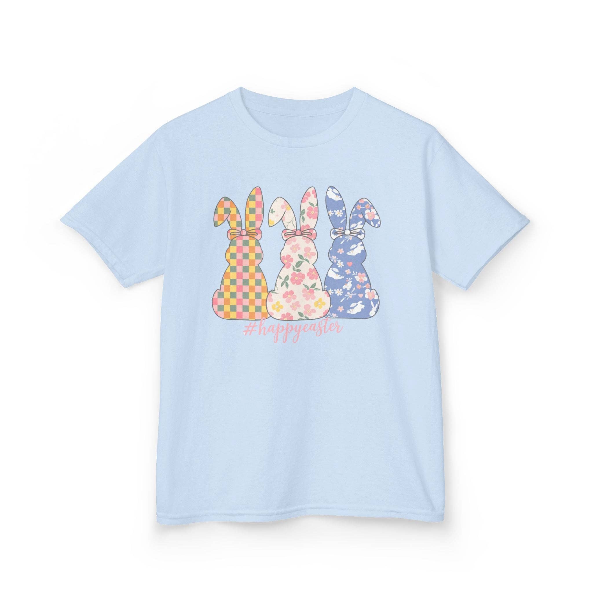 M2B Designs - Wholesale Screen Printed T-Shirt - Kids - Happy Easter Bunny Youth Tee10