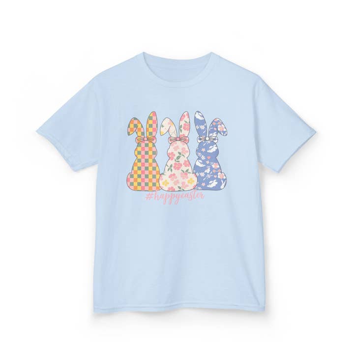 M2B Designs - Wholesale Screen Printed T-Shirt - Kids - Happy Easter Bunny Youth Tee10