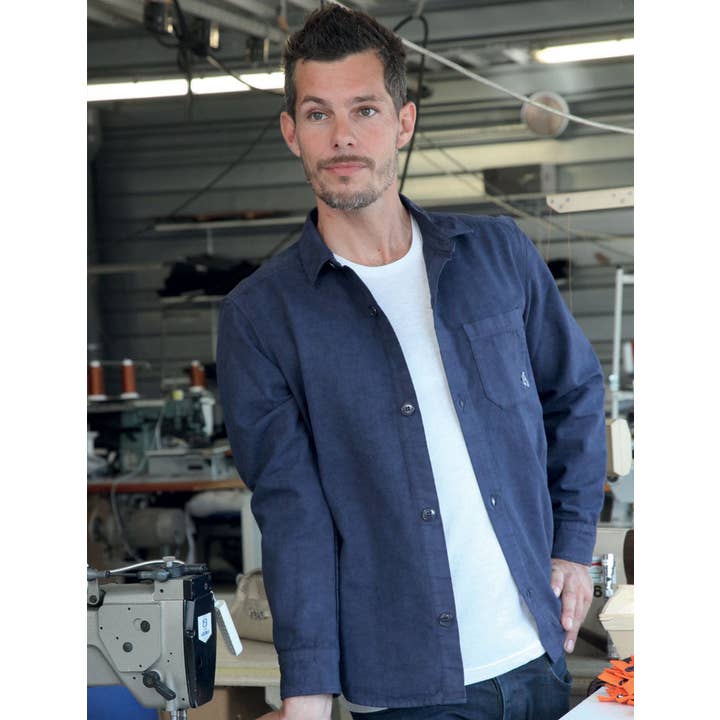 Leonin overshirt for wholesale by Atelier A France