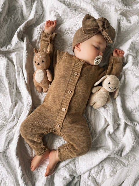 Brave Little Lamb the Label - Wholesale Jumpsuit - Baby - Luxe Knitted Romper8