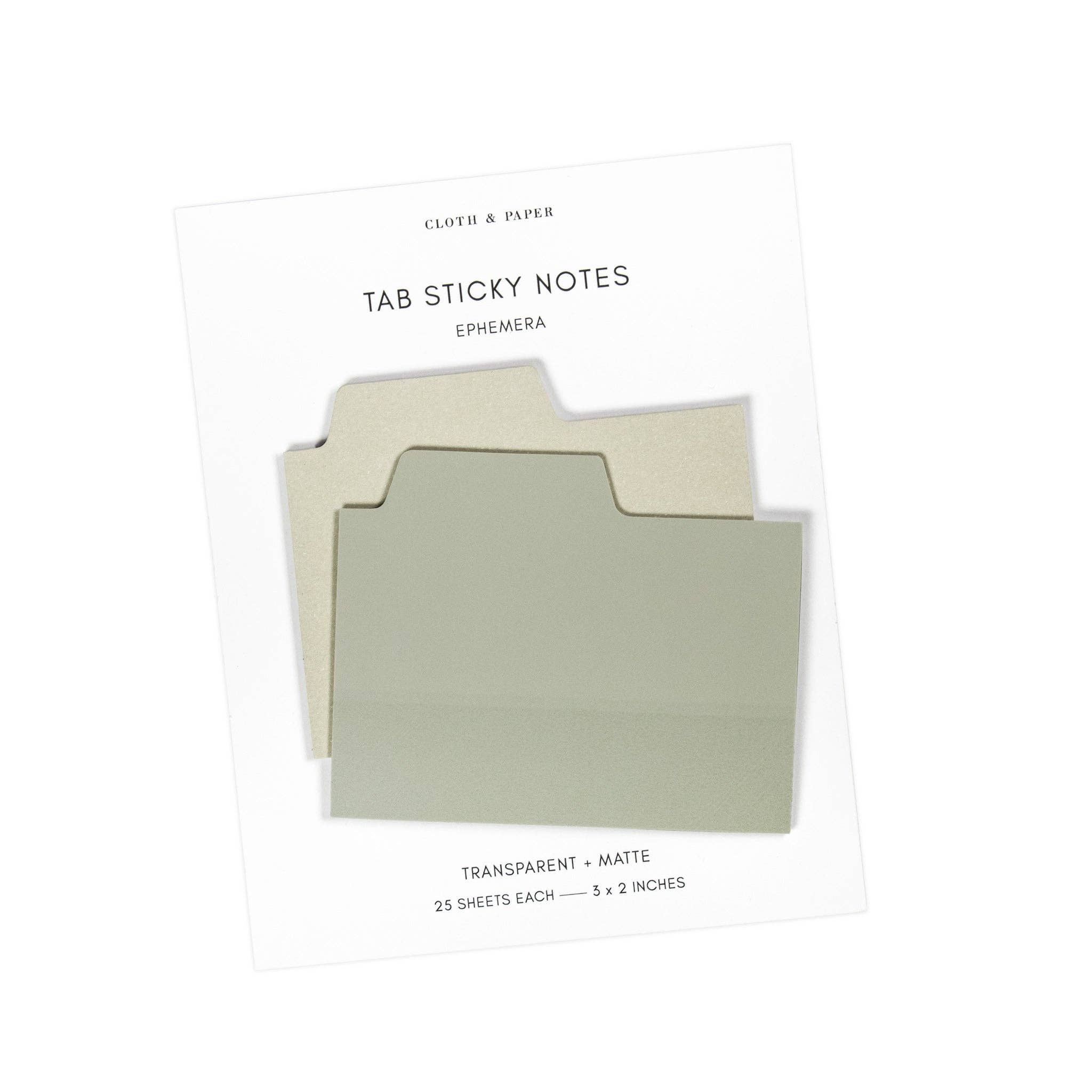 Cloth & Paper - Wholesale Sticky Notes - Blank Tab Sticky Note Set17