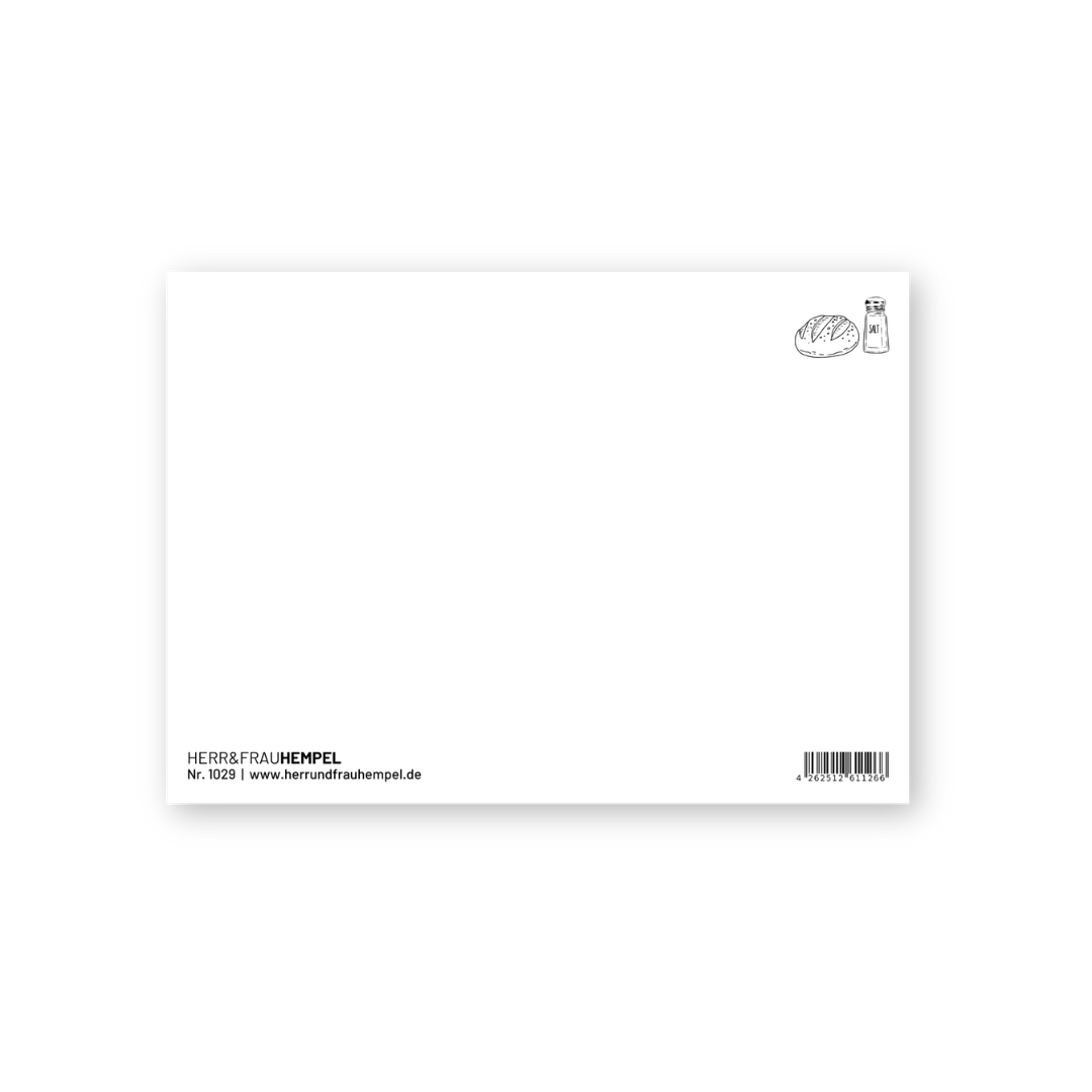 HERR&FRAUHEMPEL - Vendita all'ingrosso Cartoline - Cartolina - SUPERBUDE3