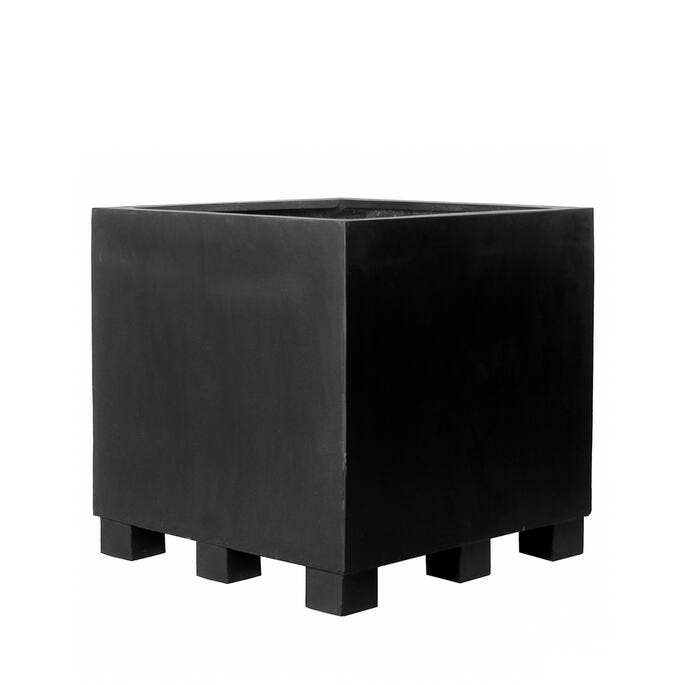 Jumbo M (piedini) - Grigio - L70 cm x P70 cm x H70 cm per la vendita all'ingrosso da parte di Pottery Pots