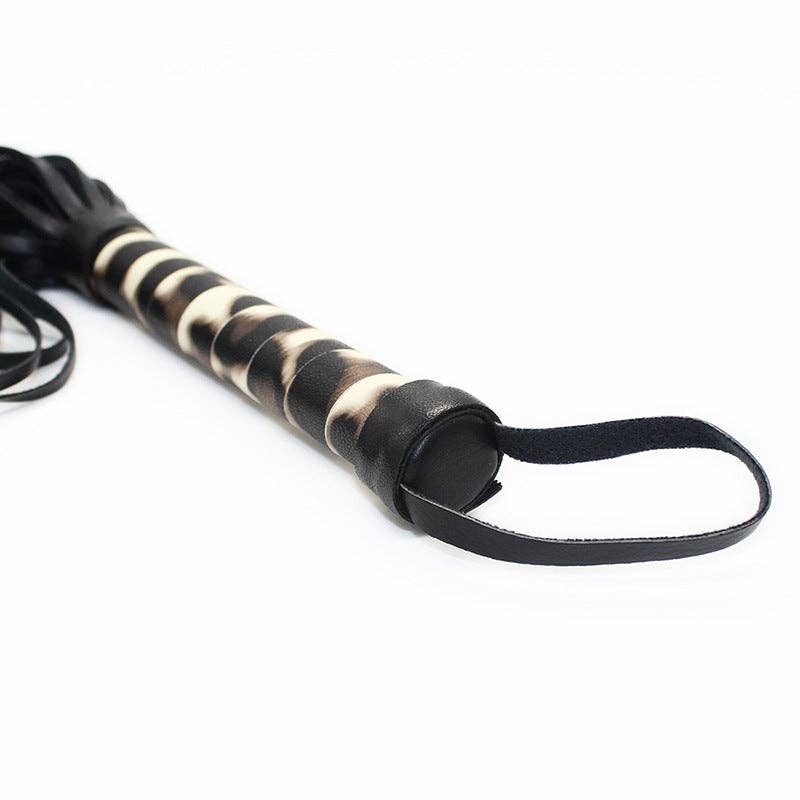 VIGOR - Vendita all'ingrosso Sex toy - Sculacciata Bondage Whip Cheetah & Zebra Pattern9