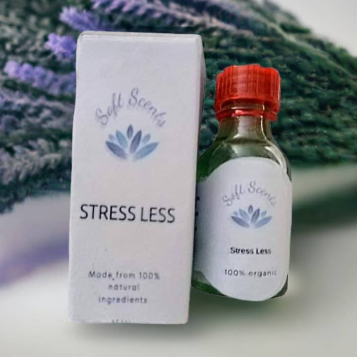 Stress Less Burn and Body Oil for wholesale by Soft Scents