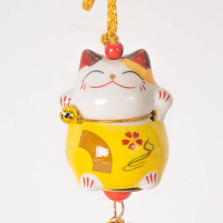 Urban Tokyo - Venta al por mayor Figura decorativa - Colgante Maneki Neo Lucky Cat de 13 pulgadas de largo (12/120)