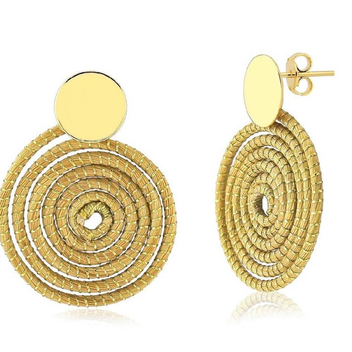 Roma Earrings for wholesale by Raizes LLC