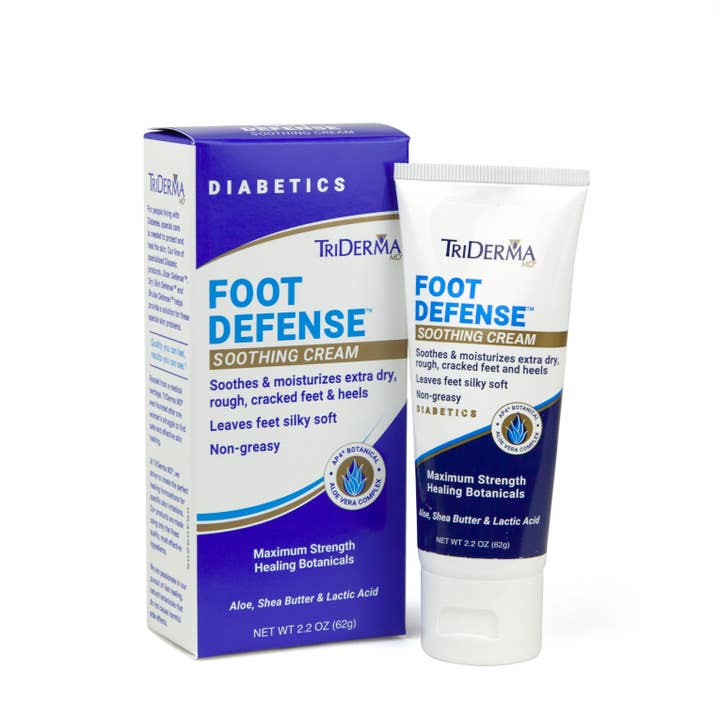 TriDerma MD - Wholesale Foot Cream - Diabetics Foot Defense Soothing Cream
