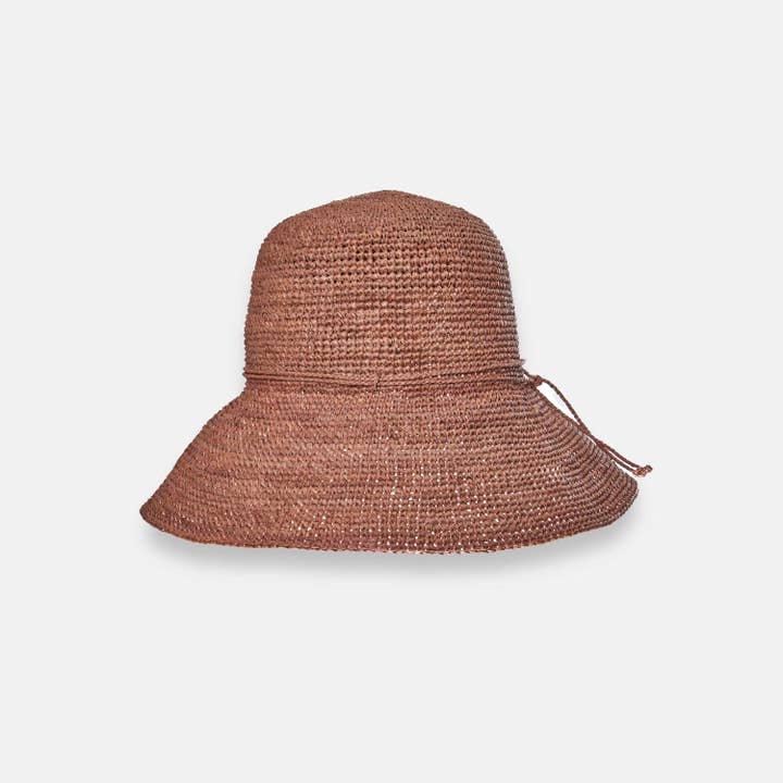 SANS-ARCIDET PARIS - Wholesale Straw Hat - Women's - FANY SS24 - Raffia hat with soft edges15