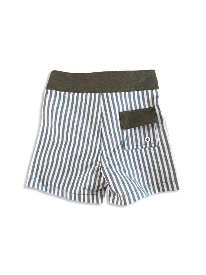Kid’s Townshort Boardshorts in Pinstripe for wholesale on Faire8