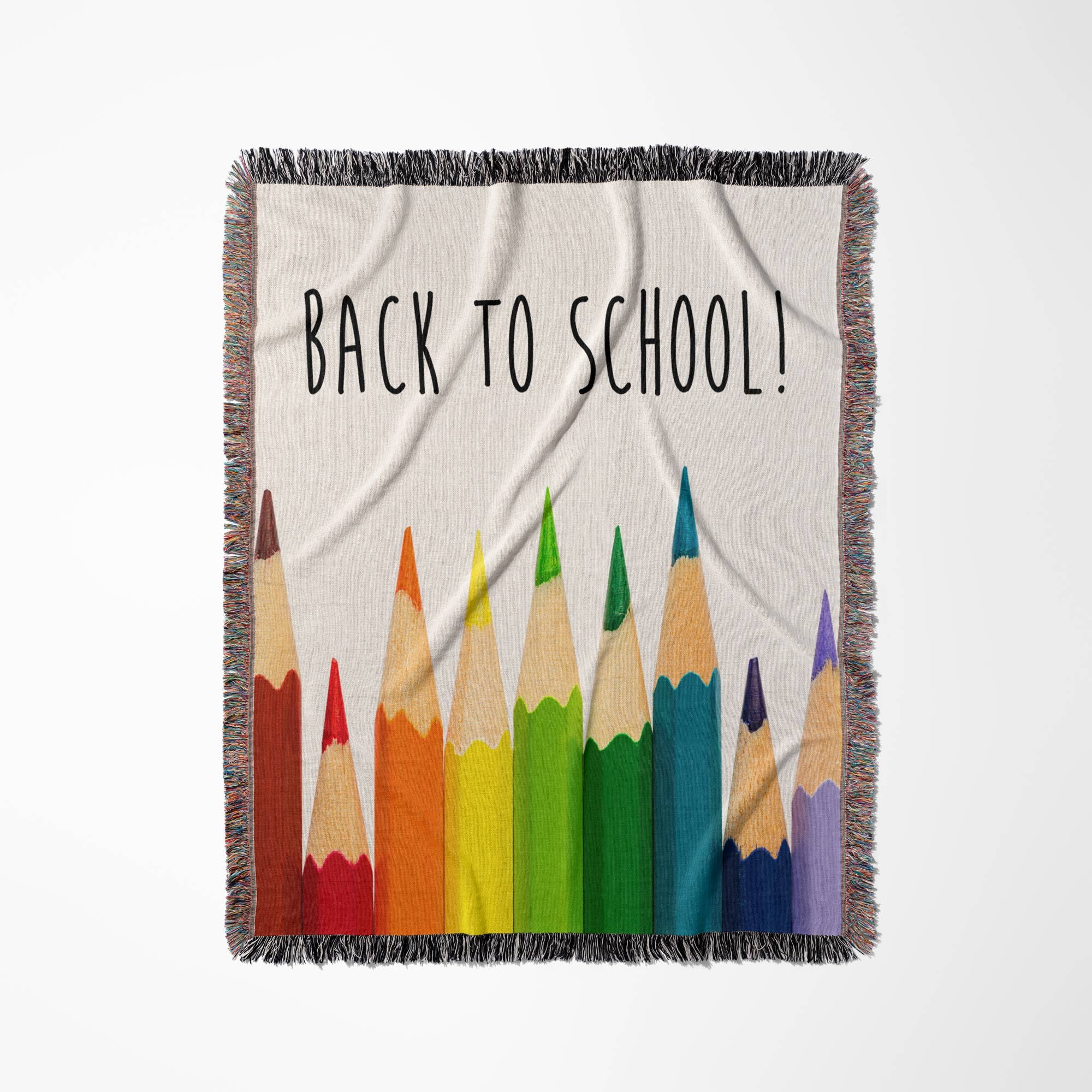 3dRose - Wholesale Throw Blanket - 3dRose, Back To School color pencils, Blanket0