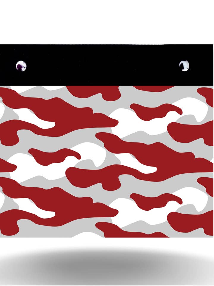Crimson & Gray Camo - Wide - Cover Only for wholesale by CYA Accessories