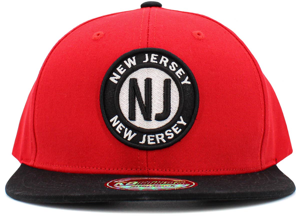 KBETHOS - Wholesale Flat Brim Cap - Men's - NEW JERSEY SNAPBACK7