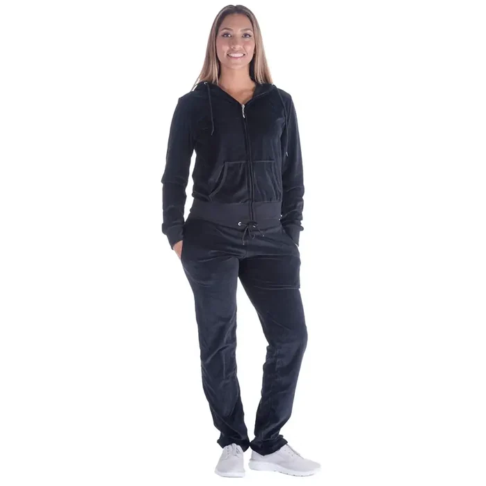 Generation XYZ - Wholesale Lounge Set - Women's - Women's Velour Set (HF-LJS-200)4