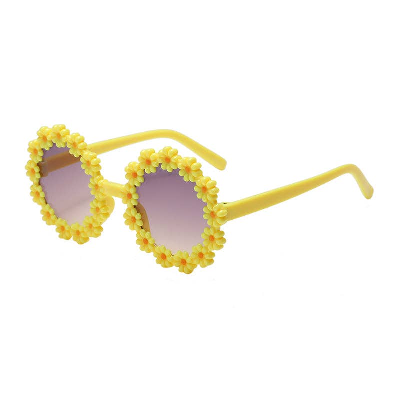 Prime Opticals - Wholesale Sunglasses - Kids - K3080, Cute Daisy Kids Glasses5