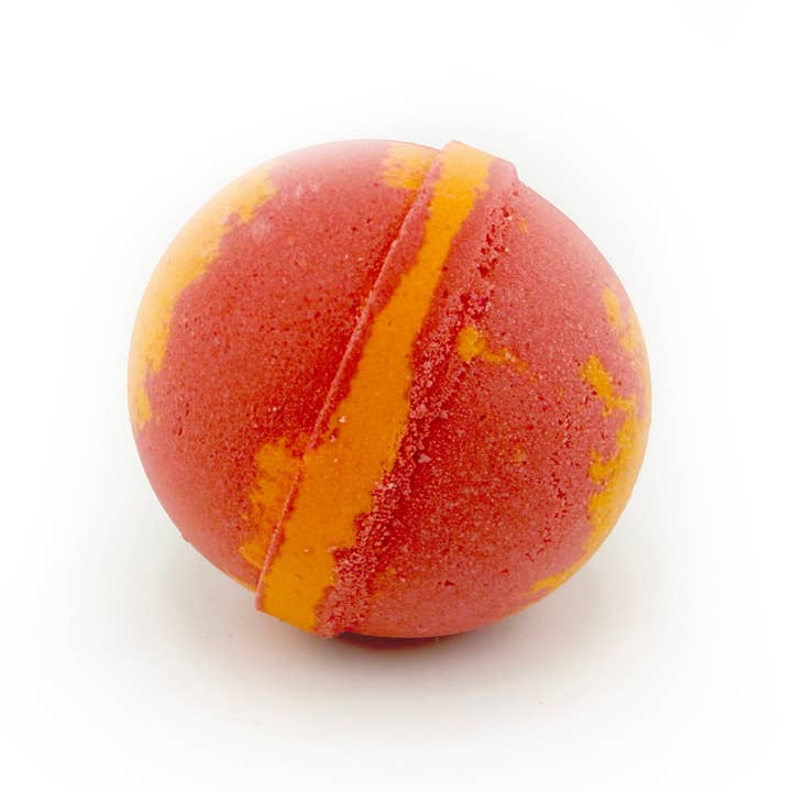 Apple Cider Donut Light Up Bath Bomb for wholesale by Sweet Bath Co