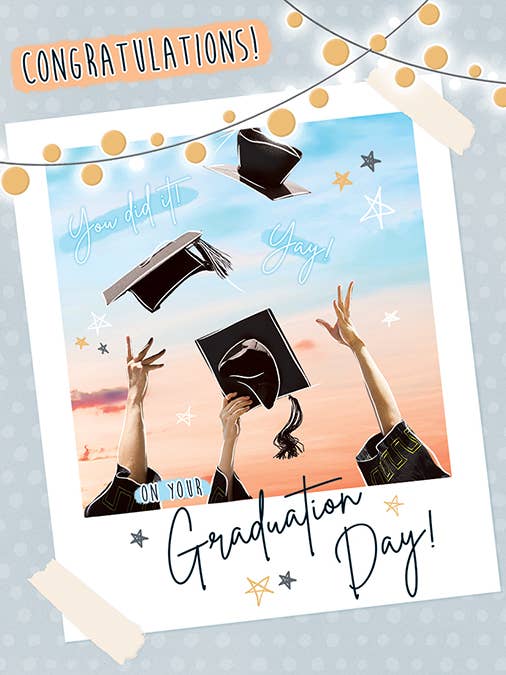 Graduation Card, Photo for wholesale by Piccadilly Greetings