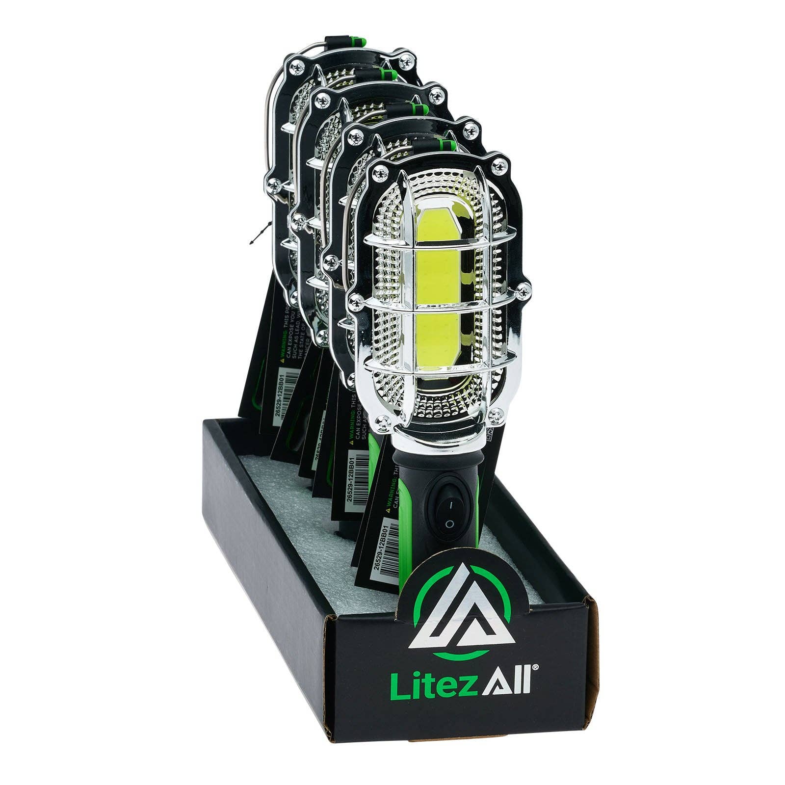 LitezAll - Wholesale Handheld Flashlight - LitezAll LED Classic Style Hand Light with Hook and Magnet20