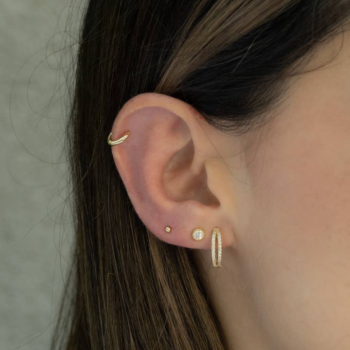 Sami Jewels - Wholesale Huggie Earrings - Double the Fun Huggies1