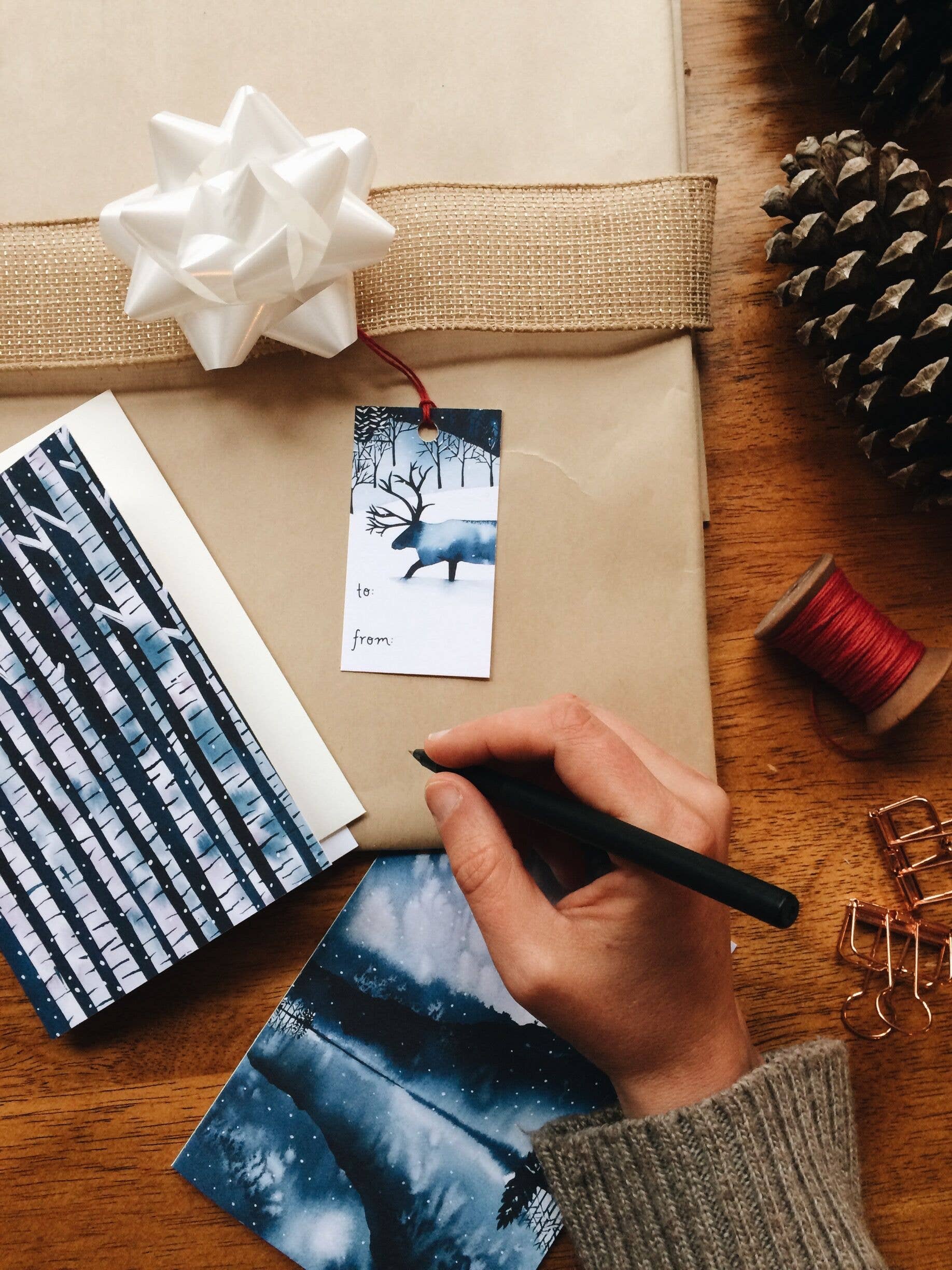 May We Fly - Vente Cartes de vœux saisonnières - Carte de vœux Winter Walk1