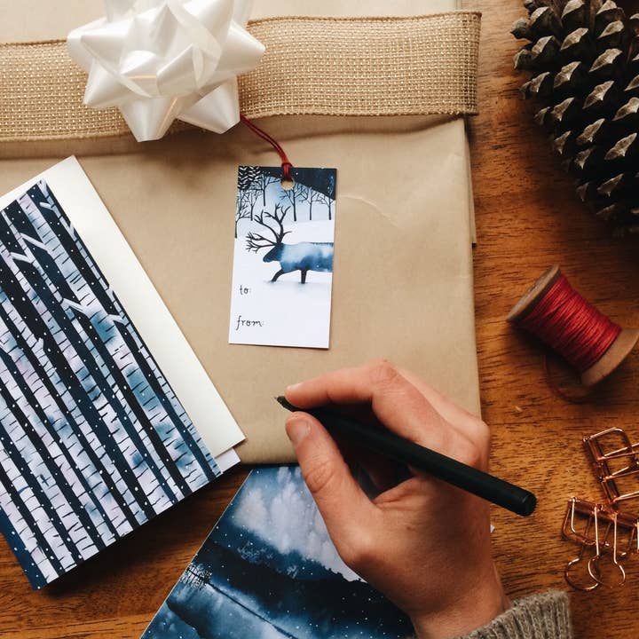 May We Fly - Vente Cartes de vœux saisonnières - Carte de vœux Winter Walk1