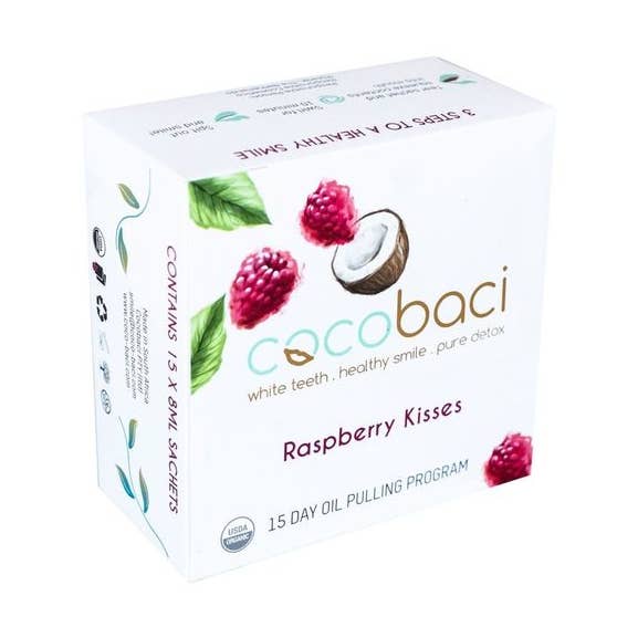 Organisk Cocobaci olie trækker hindbær kys for engroshandel hos Cocobaci International