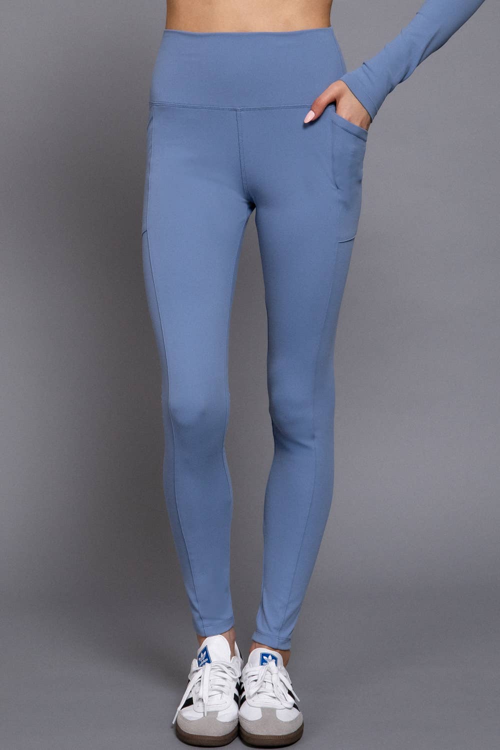 Active Basic | Active USA - Wholesale Athletic/Lounge Leggings - Women's - Waist Band Workout Leggings with Pocket38