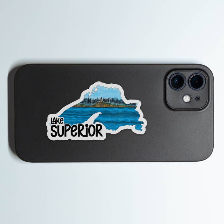 Kevin & Kaia - Wholesale Sticker - Lake Superior - Sticker