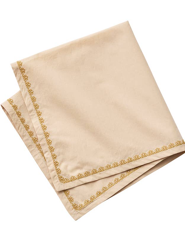 Priya Handkerchief Beige for wholesale by Fog Linen Work