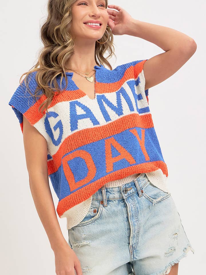 Sweet Lovely by Jen - Wholesale Knit Top - Women's - GAME DAY PERFECT FOR SHOWING OFF YOUR TEAM SPIRIT IN STYLE 6